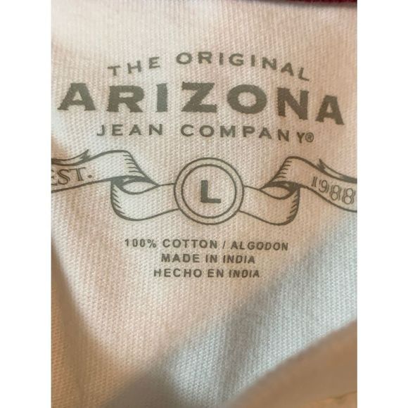 Arizona Jeans Co Mens White Long-sleeved Distressed 1988 (M-001) - Picture 5 of 8